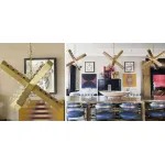 Подвесной светильник Nero Chandelier Gold от ImperiumLoft