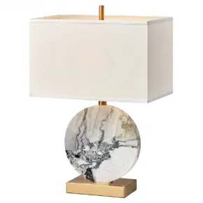 Настольная лампа Lua Grande Table Lamp gray marble