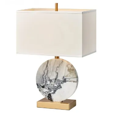 Настольная лампа Lua Grande Table Lamp gray marble от ImperiumLoft