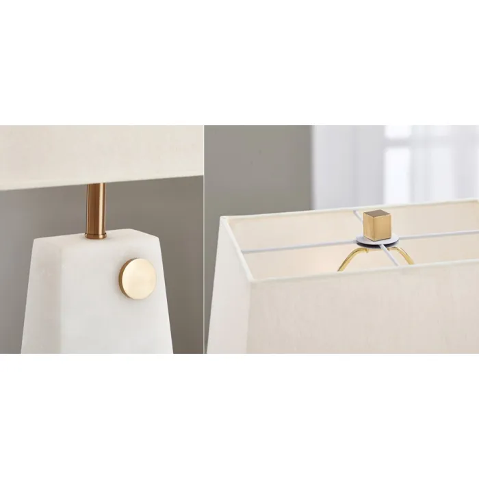 Настольная лампа Table lamp marble White от ImperiumLoft