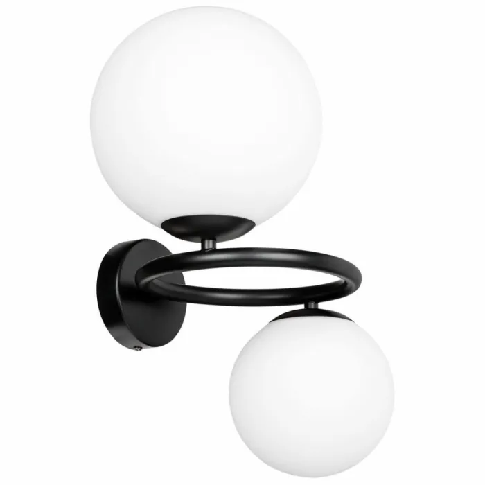Бра Bubbles on Ring Sconces Black от ImperiumLoft