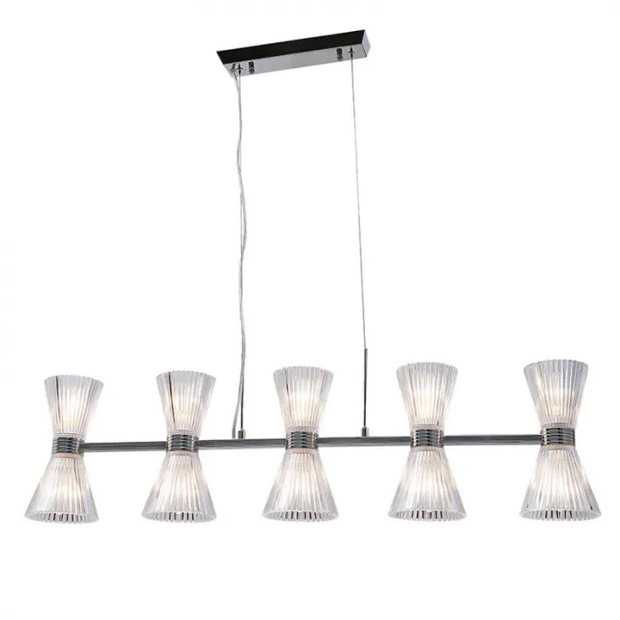 Люстра Glass Horn Light matt nickel 10 от ImperiumLoft