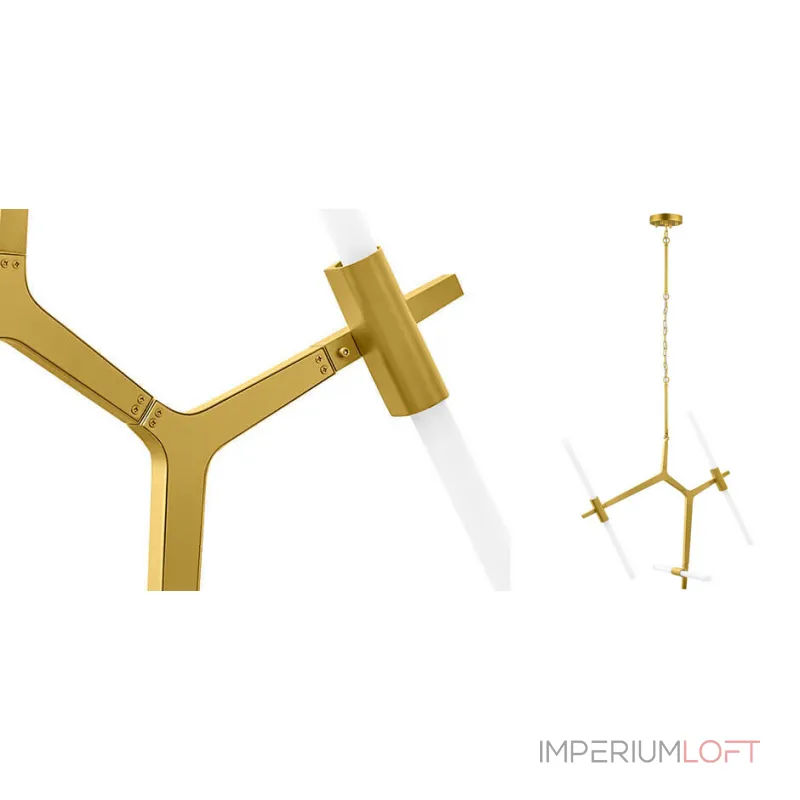Подвесная люстра Агнес Chandelier Gold 6 Подвесная люстра Агнес Chandelier Gold 6