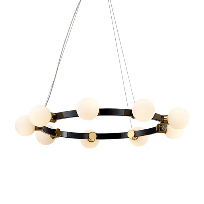 Люстра Hoop Balls Chandelier от ImperiumLoft