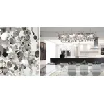 Люстра Tezani Argent Suspension Linear от ImperiumLoft