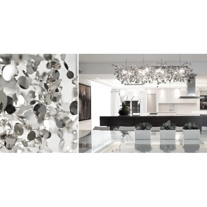 Люстра Tezani Argent Suspension Linear от ImperiumLoft