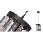 Светильник ODEON CLEAR GLASS Pendant lamp Прозрачное Стекло D 12