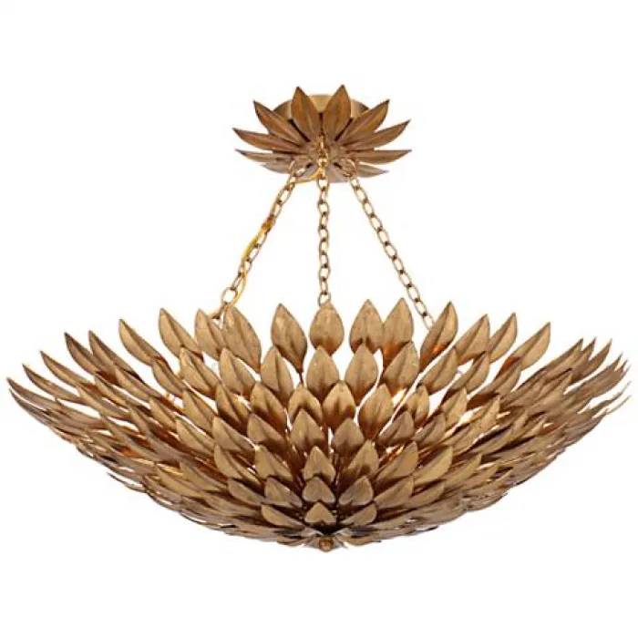 Люстра Crystorama Broche plumage  Antique Gold CHANDELIER от ImperiumLoft