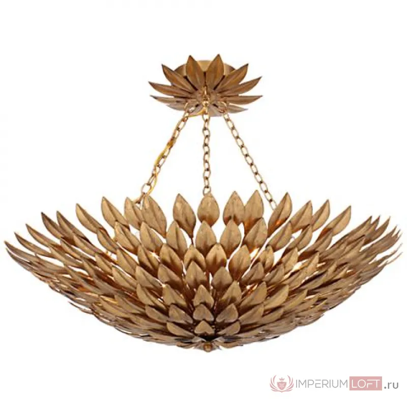 Люстра Crystorama Broche plumage  Antique Gold CHANDELIER от ImperiumLoft
