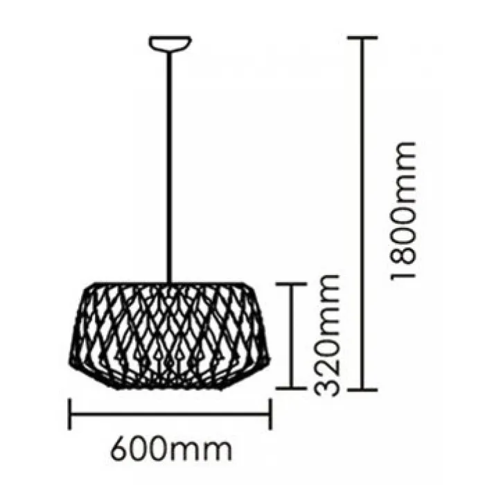 Люстра Pilke 60 Light от ImperiumLoft