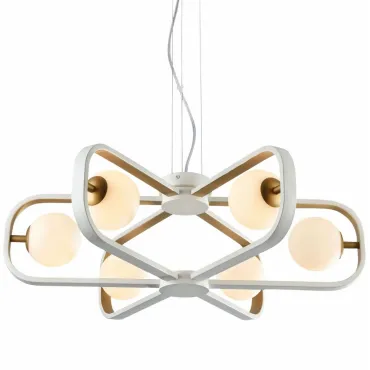 Люстра Michele Ball Chandelier Gold 6 от ImperiumLoft