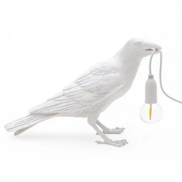 Настольная лампа Seletti Bird Lamp White Waiting от ImperiumLoft