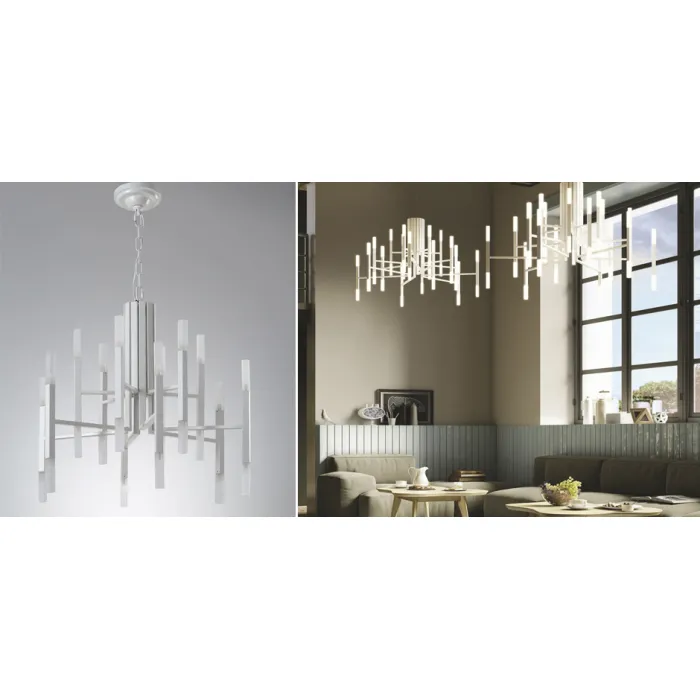 Люстра ALMA LIGHT BARCELONA White от ImperiumLoft
