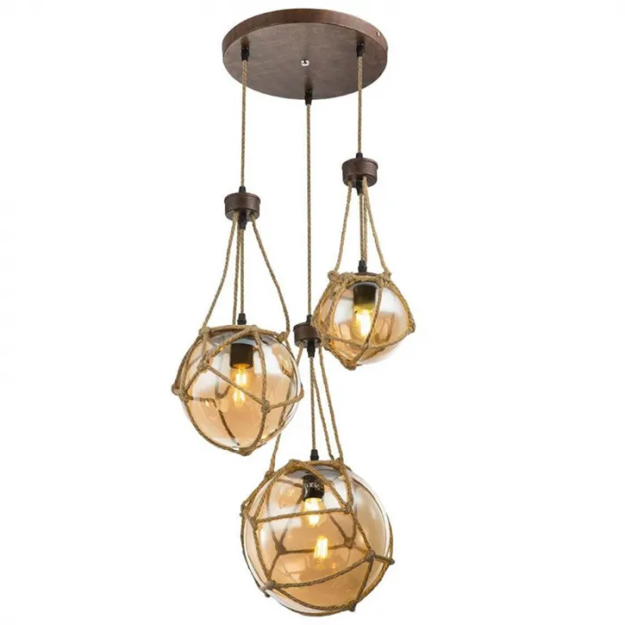 Светильник LOFT ROPE Three Balls от ImperiumLoft