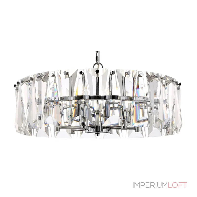 Подвесная люстра Ruby Crystal Chandelier Chrome 53 Подвесная люстра Ruby Crystal Chandelier Chrome 53
