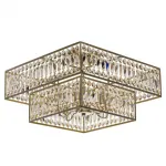 Потолочный светильник Crystal Inserts Lamp amber 6 от ImperiumLoft