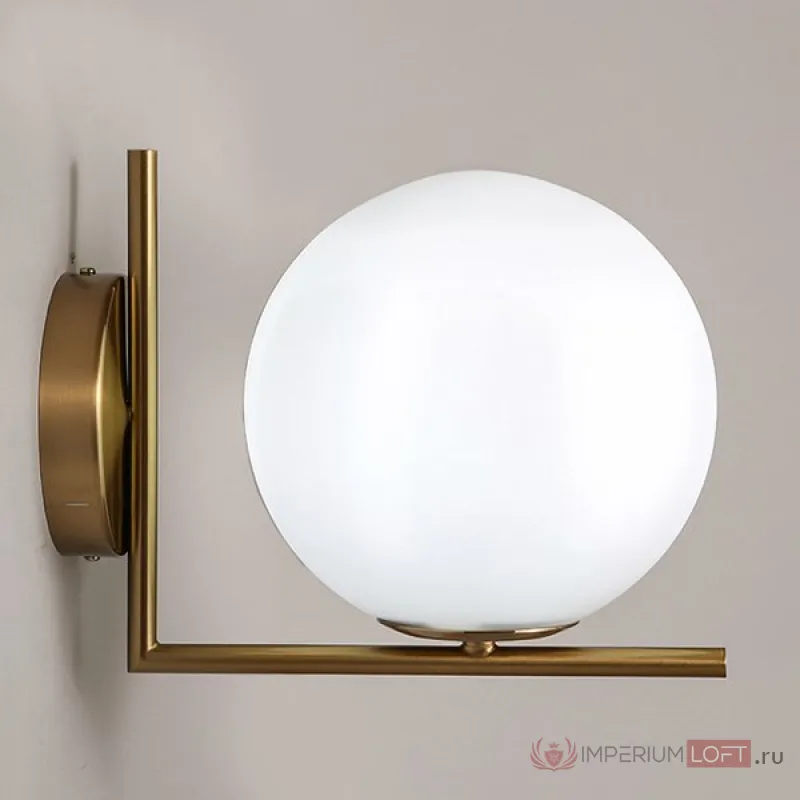 Бра Flos IC Lights Ceiling/Wall 2 brass Family  от ImperiumLoft