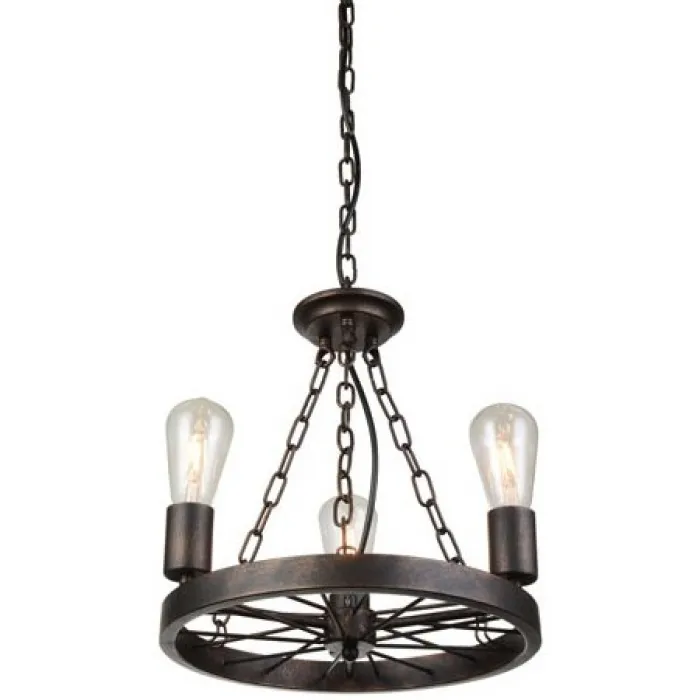 Подвесной светильник Loft Wheel Pendant 3 от ImperiumLoft