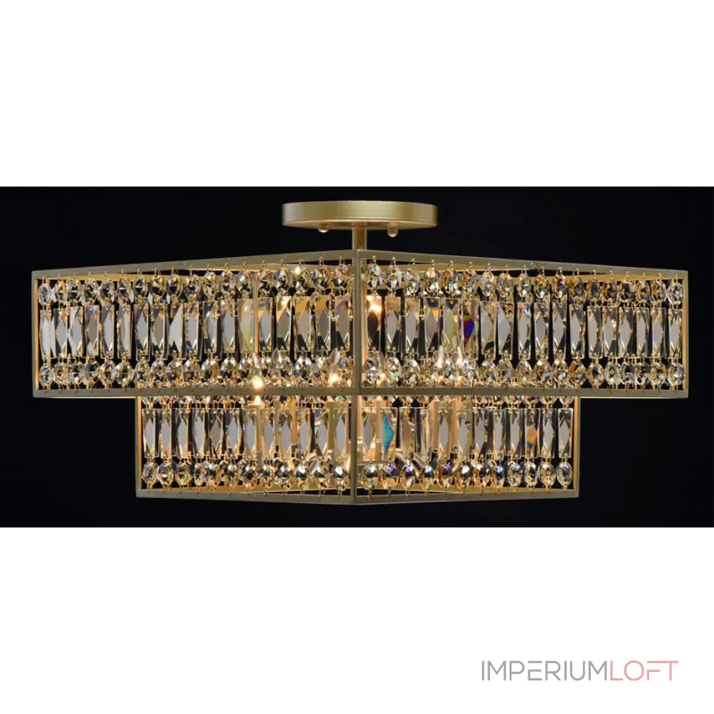 Потолочная люстра Crystal Inserts Lamp amber 6