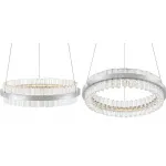 Люстра Ring Horizontal Chrome от ImperiumLoft