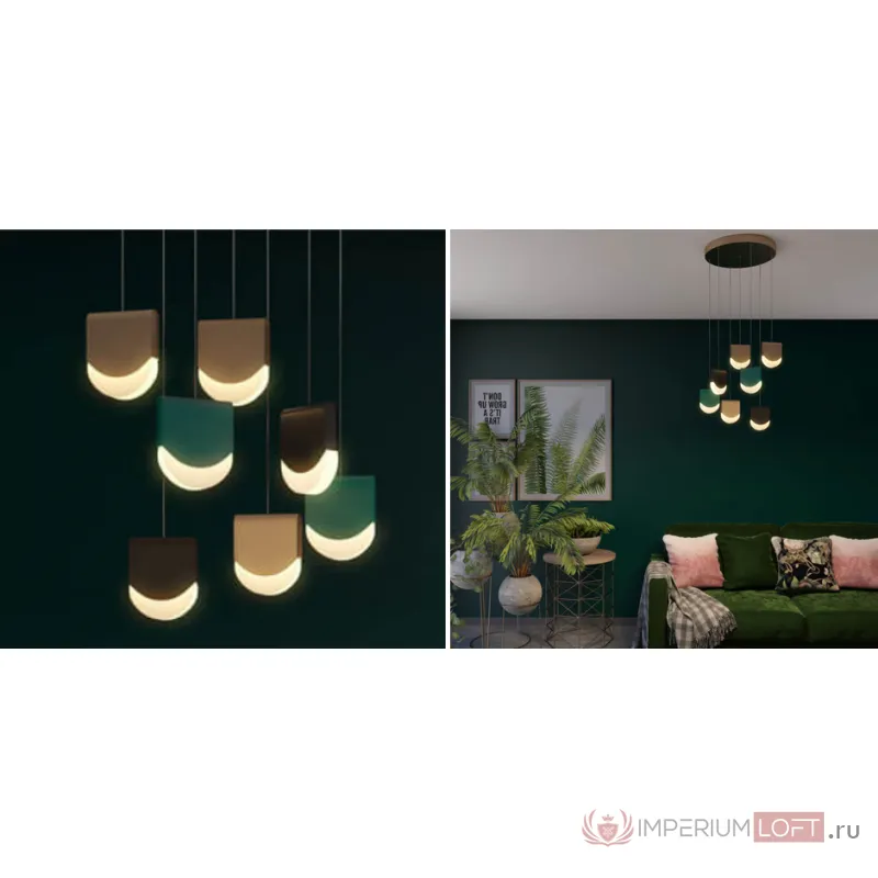 Светильник Segment Seven Pendant Lights от ImperiumLoft