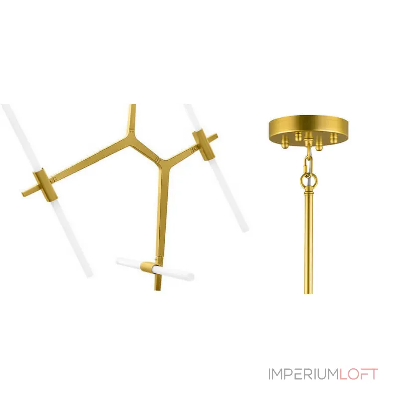 Подвесная люстра Агнес Chandelier Gold 6 Подвесная люстра Агнес Chandelier Gold 6