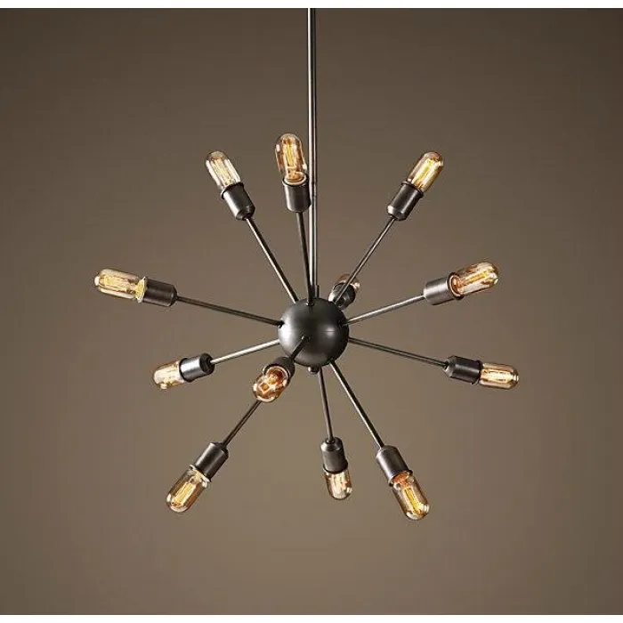 Люстра Loft Industrial Sputnik Chandelier 70 12 от ImperiumLoft