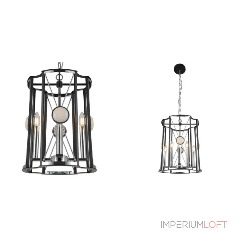 Подвесная люстра Candles Cell Chromium