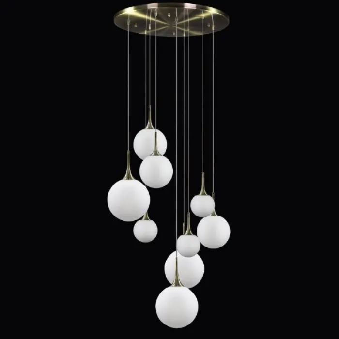 Люстра Whitley Chandelier Round 9 от ImperiumLoft