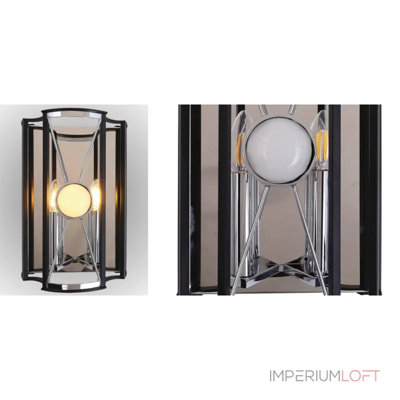 Бра Candles Cell Chromium Sconces