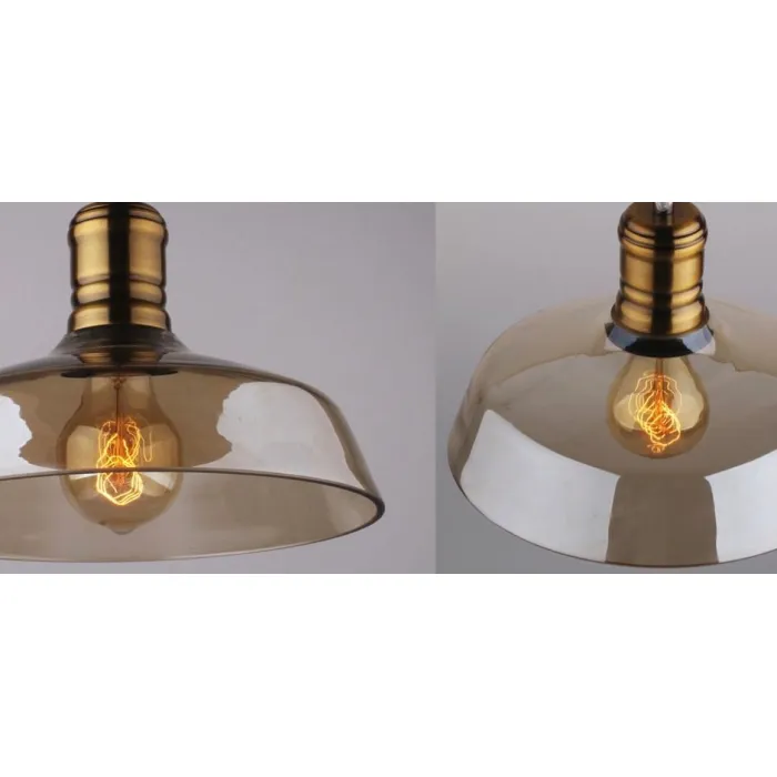 Подвесной светильник Loft Industrial French Retro Glass от ImperiumLoft