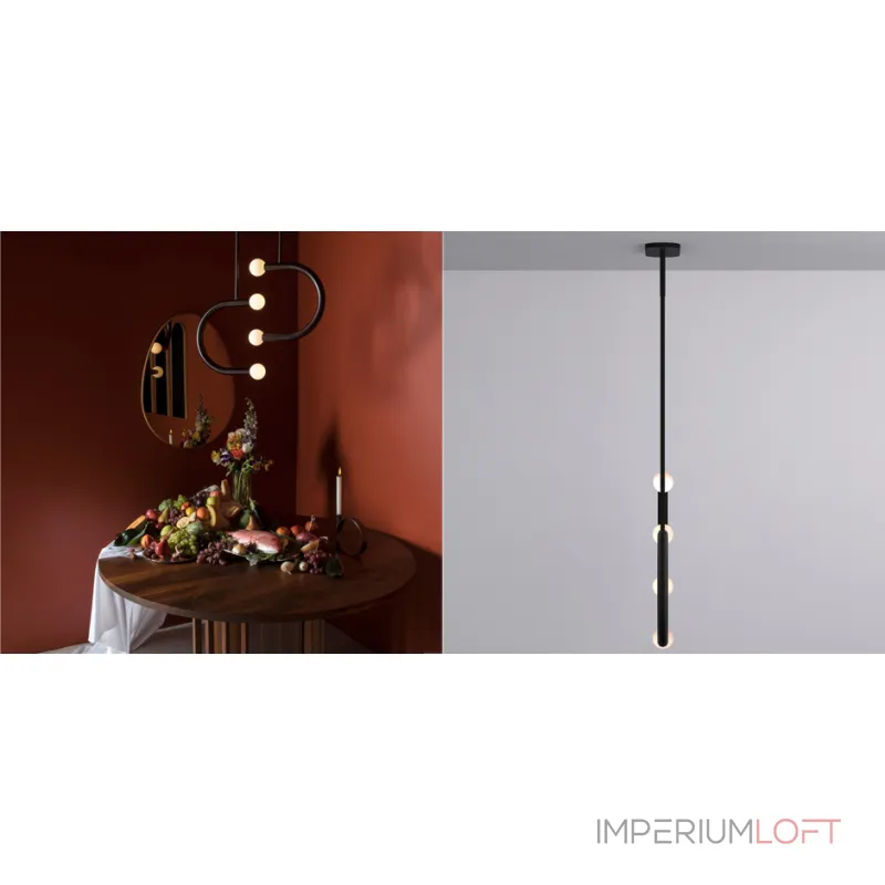 Подвесной светильник Bower Studios Double Pendant C Lights Подвесной светильник Bower Studios Double Pendant C Lights