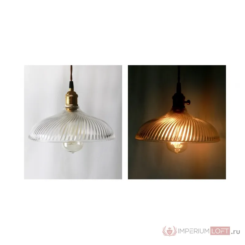 Потолочный светильник Loft Industrial Glass lamp от ImperiumLoft