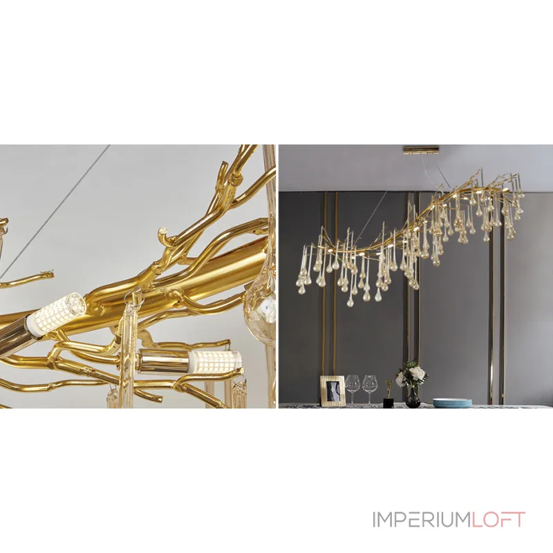 Подвесная люстра Droplet Branch Chandelier Подвесная люстра Droplet Branch Chandelier