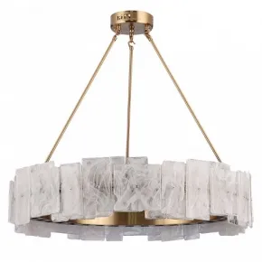 Подвесная люстра Frost Patterns & Brass D80 Подвесная люстра Frost Patterns & Brass D80