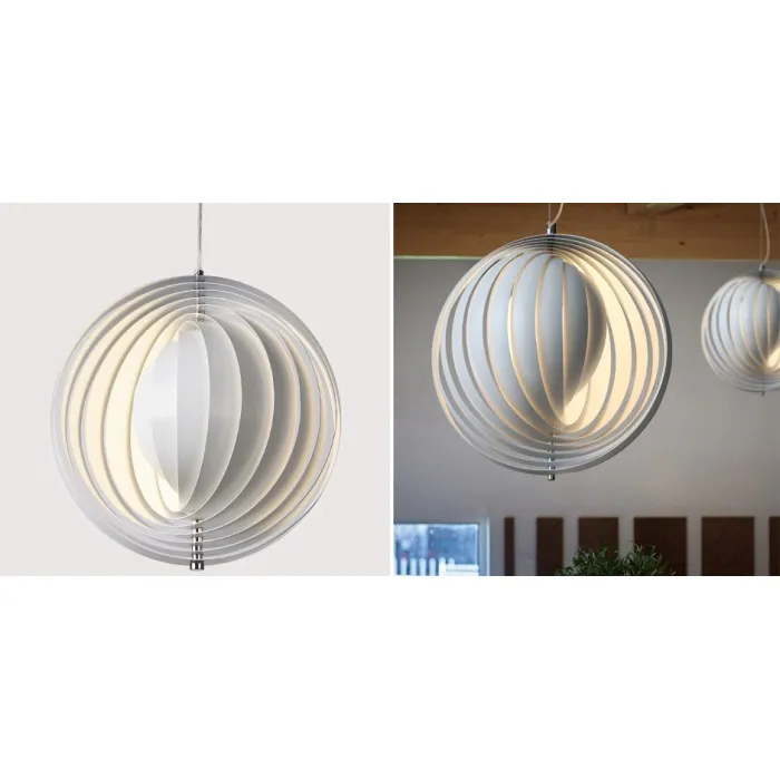 Подвесной светильник Led Pendant Rotates Space Ball Metal от ImperiumLoft