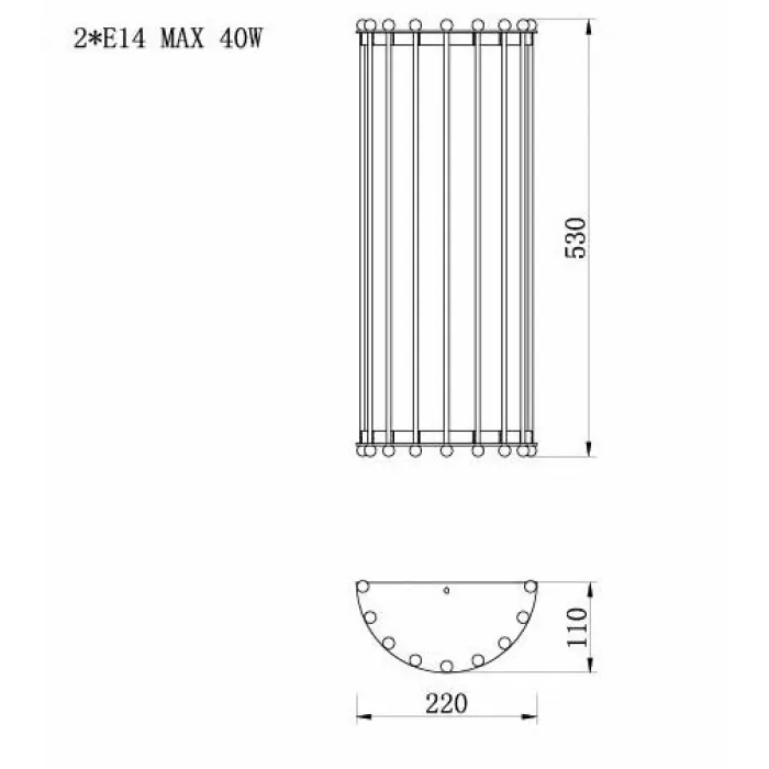 Бра Lantern Tiziano Brass Sconces от ImperiumLoft