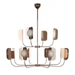 Люстра MM Lampadari Chandelier LEAF от ImperiumLoft