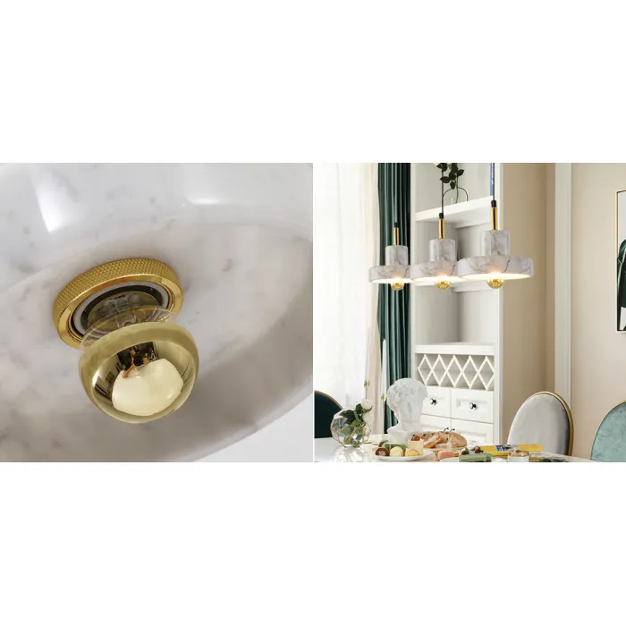 Люстра Tom Dixon Stone Pendant White 3 от ImperiumLoft