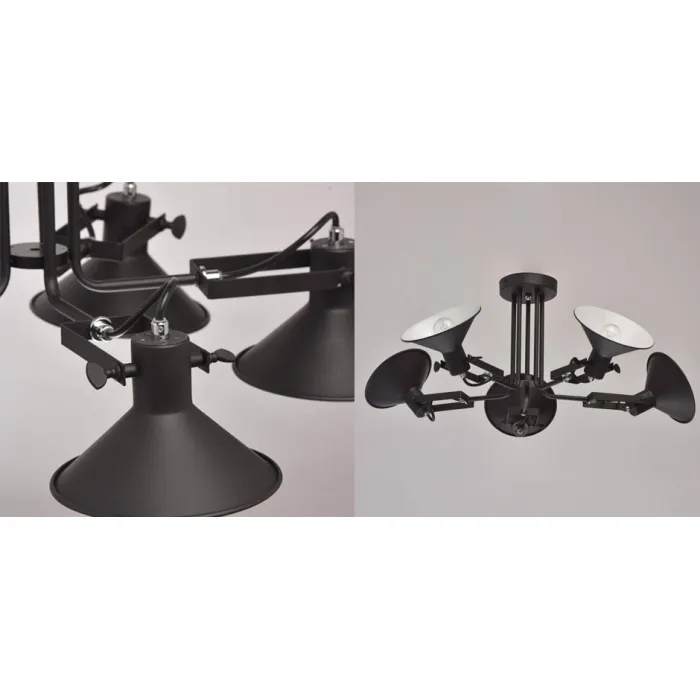 Потолочный светильник Rotating Light Black от ImperiumLoft