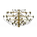 Подвесная люстра Флос 2097 30 Brass designed by Gino Sarfatti