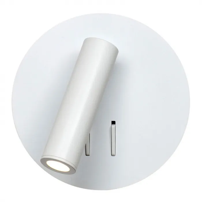 Настенный спот White Circle Spot Wall Lamp от ImperiumLoft