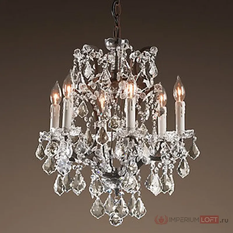 Люстра 19TH C. ROCOCO IRON & CLEAR CRYSTAL 6 от ImperiumLoft