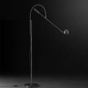 Торшер Restoration Hardware ORBITER II Task Floor Black
