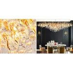 Люстра Droplet Chandelier oval L160 от ImperiumLoft