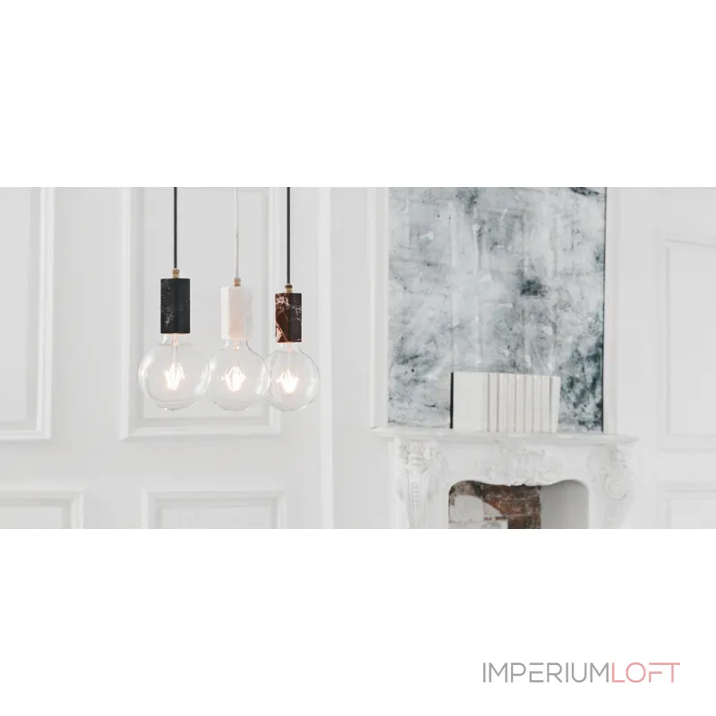 Подвесной светильник MARMOR TROM Nero designed in 2015