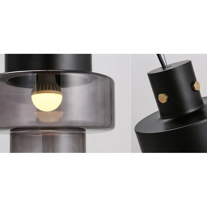 Подвесной светильник Luna Glass Pendant Dark от ImperiumLoft
