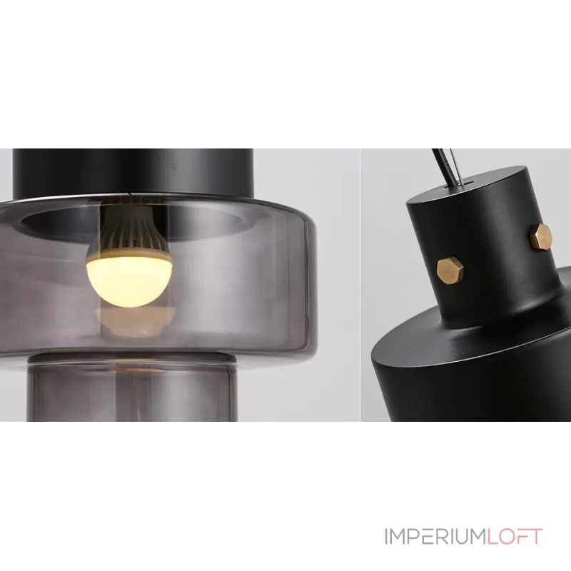 Подвесной светильник Luna Glass Pendant Dark от ImperiumLoft Подвесной светильник Luna Glass Pendant Dark от ImperiumLoft