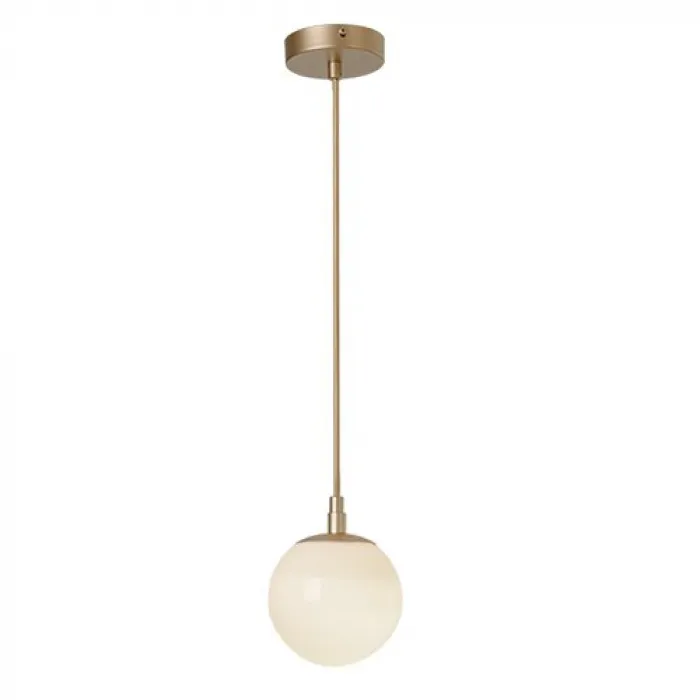 Светильник Modo mono Brass color & white glass от ImperiumLoft