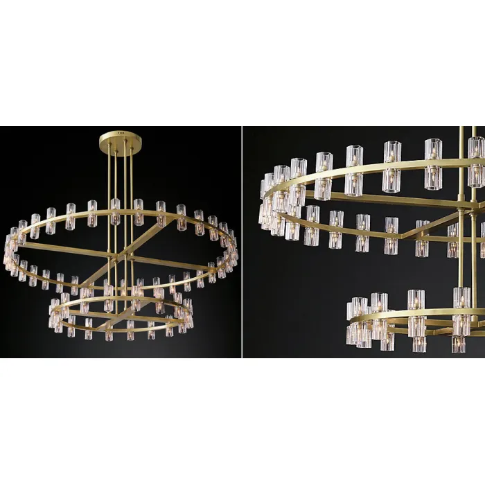 Люстра Restoration Hardware Arcachon Round 2-Tier Chandelier от ImperiumLoft